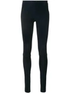 STOULS STOULS SKINNY LEATHER TROUSERS - BLUE,CAROLYN12699436