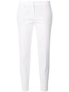 Aspesi Skinny Cropped Jeans In White