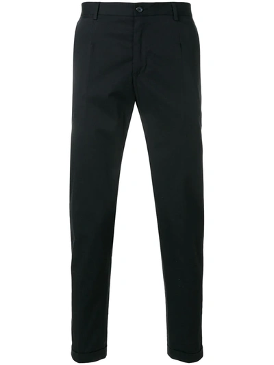 Dolce & Gabbana Tailored Trousers In Black