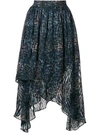 IRO DRAPED SKIRT,AI059WP31ELOOK12643925