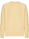 OUR LEGACY OUR LEGACY YELLOW CREWNECK SWEATSHIRT,11875GWSY12532594