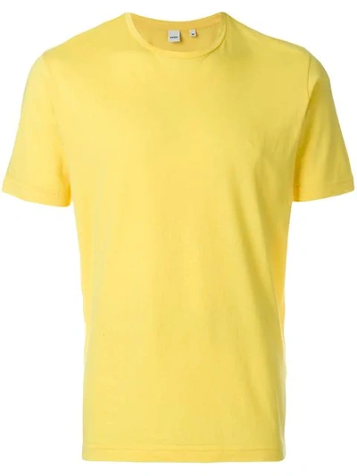 Aspesi Short Sleeved T In Yellow & Orange
