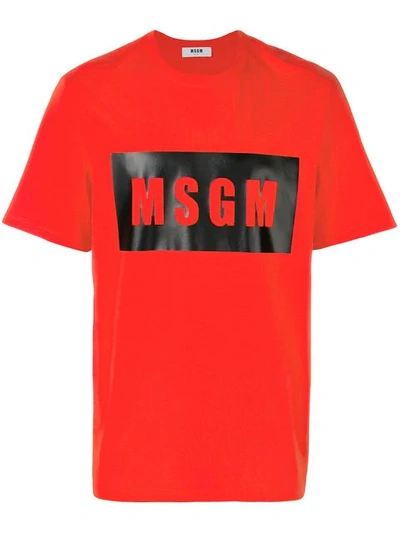 Msgm Logo印花t恤