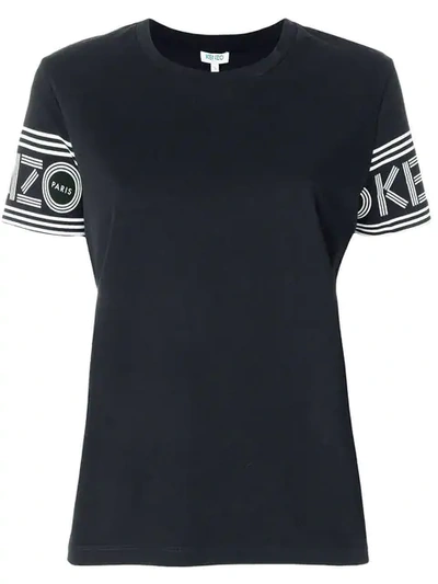 Kenzo Black & White Logo T-shirt