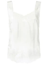 Givenchy Lace Trim Vest Top