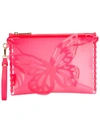 SOPHIA WEBSTER butterfly design clutch,BSS1803512705684