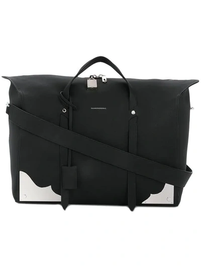 Calvin Klein 205w39nyc Duffle Tote Bag In Black