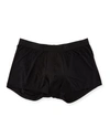 Derek Rose Alex 1 Stretch Jersey Hipster Boxer Briefs (shorter Leg) In Black