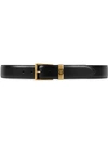 GUCCI LEATHER BELT WITH FELINE HEAD,495124DT90T12563135