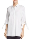 LAFAYETTE 148 SAIGE TIE-CUFF SHIRT,MBY73E-5098