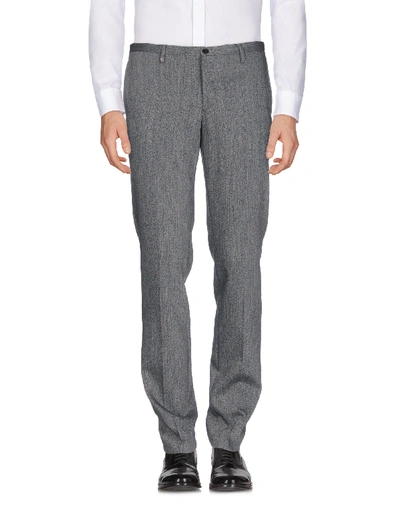 Versace Casual Trousers In Steel Grey