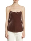 VINCE VELVET CAMISOLE,0400097511148