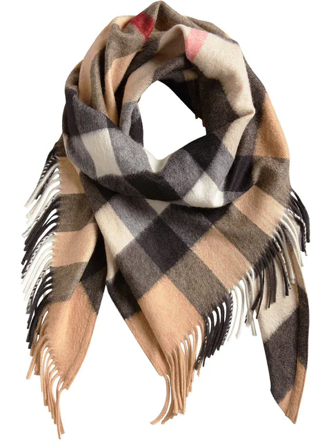 burberry triangle scarf