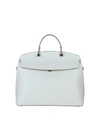 FURLA PIPER M HAND BAG IN ICE LEATHER,10506526