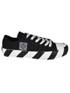 OFF-WHITE OFF-WHITE STRIPED SOLE TENNIS SNEAKERS,10505393