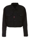 DSQUARED2 BE COOL BE NICE CROPPED JACKET,10509889