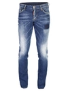 DSQUARED2 BLUE SLIM FIT JEANS,10506546