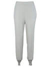 Stella Mccartney Julia High-rise Crepe Trousers In Blue