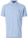 Polo Ralph Lauren Stretch Mesh Classic Fit Polo Shirt In Blue