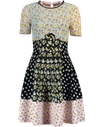 ALEXANDER MCQUEEN Floral Print Knit Dress
