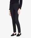 Ann Taylor The Tall Ankle Pant In Cotton Twill - Curvy Fit In Black
