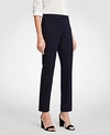Ann Taylor The Tall Ankle Pant In Atlantic Navy