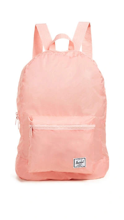 Herschel Supply Co Packable Daypack Backpack In Peach