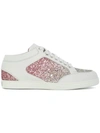 JIMMY CHOO MIAMI SNEAKERS,MIAMIVDG12678388