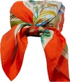 GUCCI Savannah print silk scarf,501634 3G001 9276