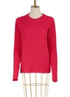 AMI ALEXANDRE MATTIUSSI Ribbed sweater,E18K007 009 650