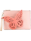 SOPHIA WEBSTER BUTTERFLY DESIGN CLUTCH,BSS1803012705685