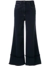 MIU MIU wide-leg denim trousers,MP1216L3Z12629386