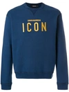 DSQUARED2 DSQUARED2 ICON SWEATSHIRT - BLUE,S74GU0220S2503012696167