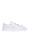 Y-3 SUPER KNOT LEATHER SNEAKERS,AC74041 COREWHITE