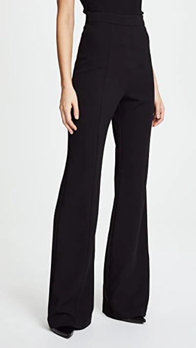 Black Halo Isabella Flare Pants In Black