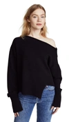 HELMUT LANG DISTRESSED SWEATER