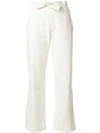 MONCLER CROPPED TRACK PANTS,8774100809AB12699332