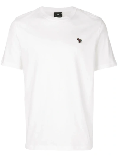 Ps By Paul Smith Ps Paul Smith Organic Cotton T Shirt In White Cotton