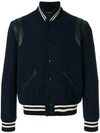 Saint Laurent Classic Teddy Jacket - Blue In Blue