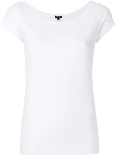Aspesi Basic T-shirt In White