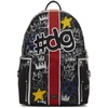 DOLCE & GABBANA Black '#DG 'Paint Detail Backpack,BM1482 AN346