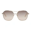 CHLOÉ CHLOE GOLD NOLA SUNGLASSES,CE137S