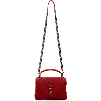 Saint Laurent Schultertasche Mit Logo-schild