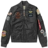 ALPHA INDUSTRIES ALPHA INDUSTRIES MA-1 PILOT JACKET,143121-1716