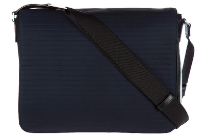 Dior Men's Nylon Cross-body Messenger Shoulder Bag In Blue