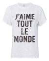 CINQ À SEPT J'aime Tout Le Monde T-Shirt,ZT1352392ZONL