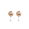 Ora Pearls Small Gold Pearl Stud Earrings Sterling Silver