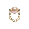 Ora Pearls Auria Gold Pearl Chain Ring Gold