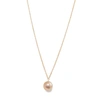 Ora Pearls Xxl Pinky Pearl Pendant Necklace Gold