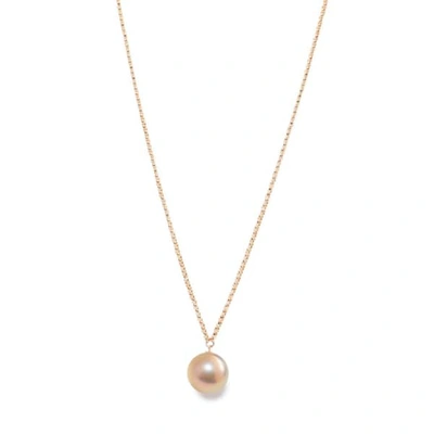 Ora Pearls Xxl Pinky Pearl Pendant Necklace Gold